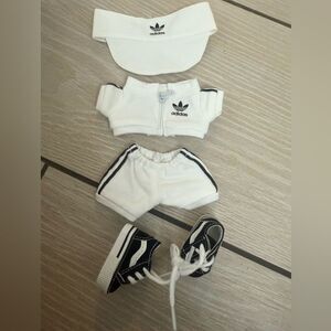 New labubu Adidas 4pcs Outfit with Sneakers